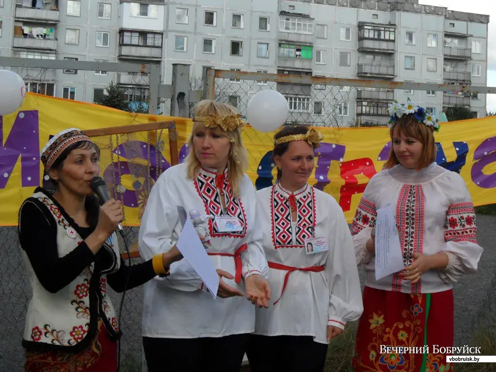 Первый «Хоровод дружбы» прошел в Авиагородке | bobruisk.ru