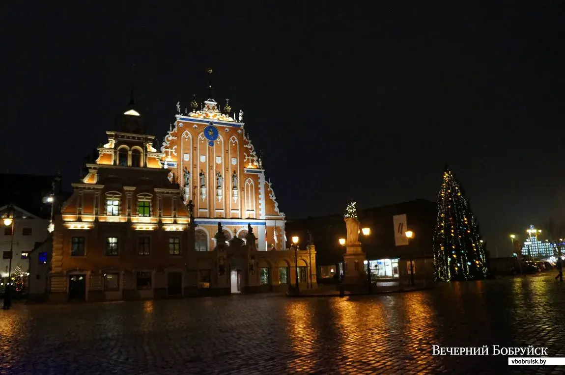 Фотохроника, 15 декабря 2013 года. Часть 2. Вечерняя Рига (30 фото) |  bobruisk.ru