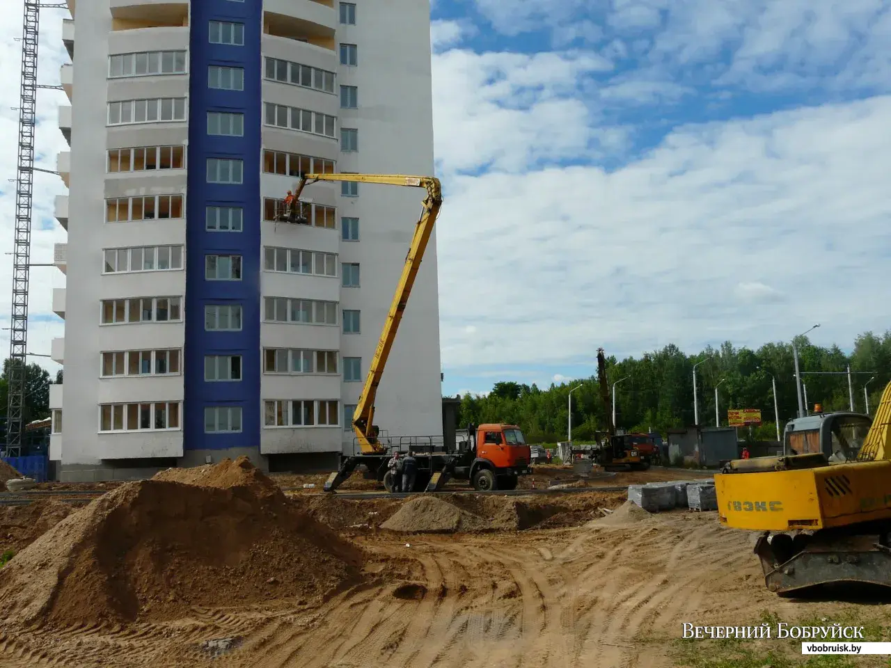 Первый бобруйский «небоскреб» скоро заселится | bobruisk.ru