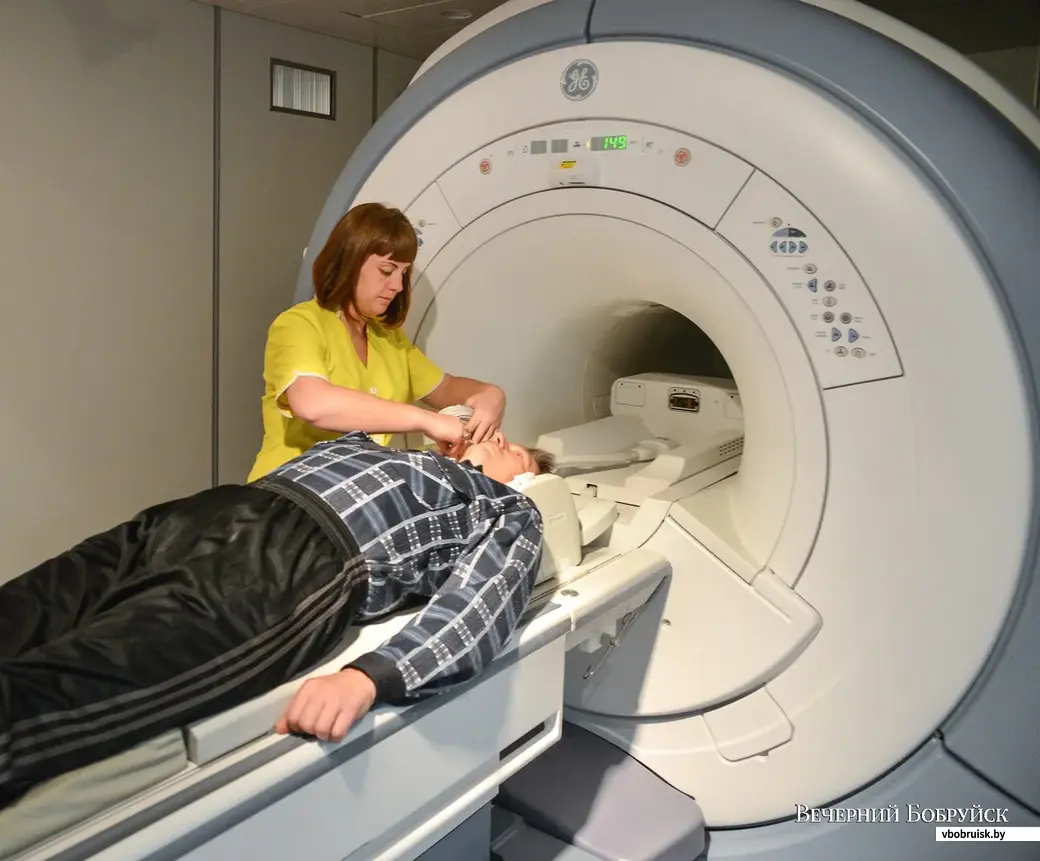 Магнитно-резонансный томограф в Бобруйской центральной больнице.