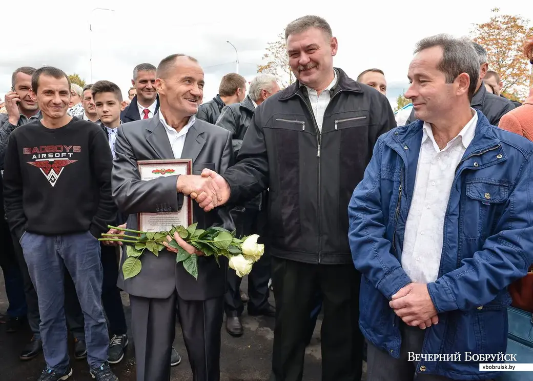 29.09.2018. Празднование Дня машиностроителя на Бобруйском заводе ТДиА.