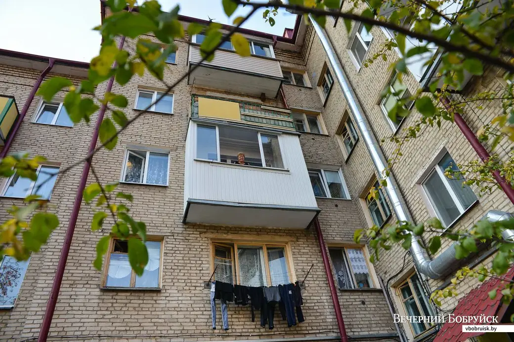 19.10.2018. Жилые дома в районе площади имени В.И.Ленина