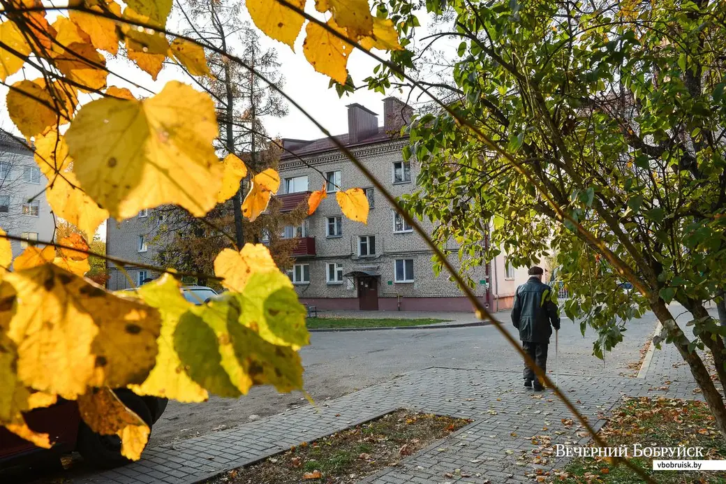 19.10.2018. Жилые дома в районе площади имени В.И.Ленина