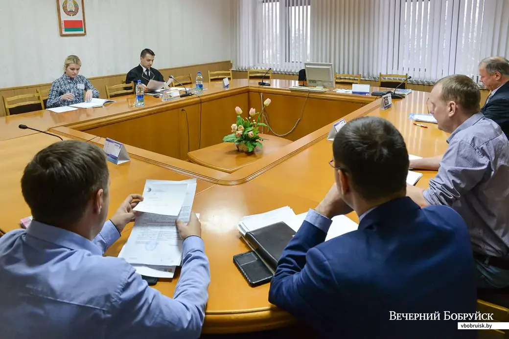 14.11.2018. Выездное открытое заседание экономического суда по иску филиала РУП «Могилевэнерго» «Бобруйские электрические сети» к ОАО «Бобруйский мясокомбинат»