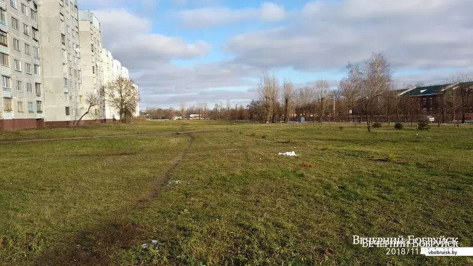 Территория, где разместится новый объект.