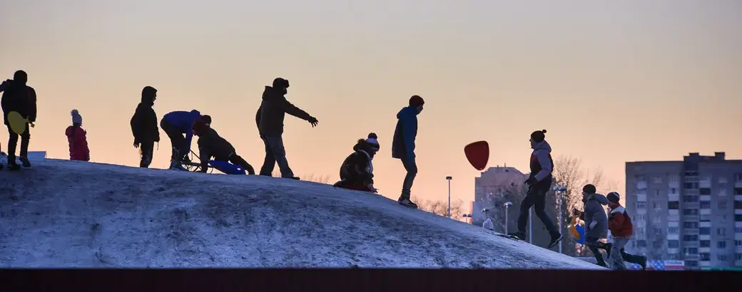 30.12.2015, Бобруйск. горка у Короны.