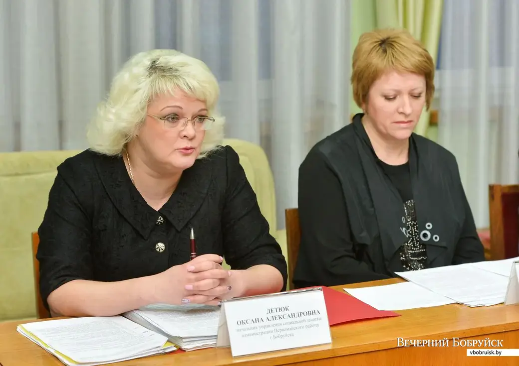12.12.2018. Пресс-конференция в Бобруйском горисполкоме по вопросам социальной защиты семей