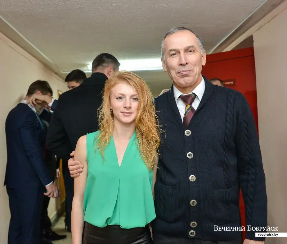 Нина Савина и Альбек Салсанов — тренер-преподаватель отделения легкой атлетики учреждения образования «Бобруйское государственное училище олимпийского резерва».