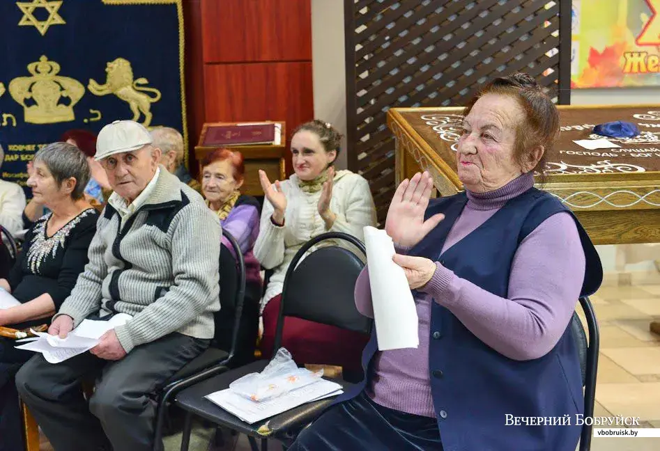 Фаина Полей, руководитель кружка разговорного идиша.
