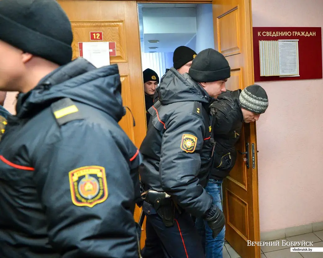 09.01.2019. Оглашение приговора по делу Александра Осиповича (двойное убийство)