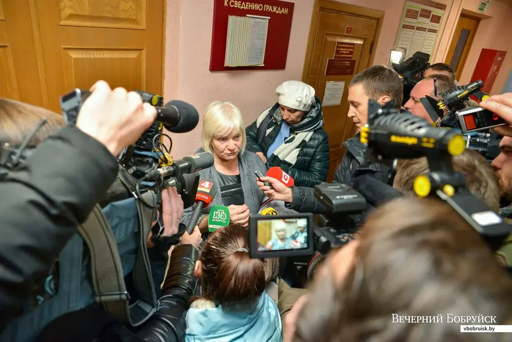 09.01.2019. Оглашение приговора по делу Александра Осиповича (двойное убийство). Мать потерпевшей Климовой