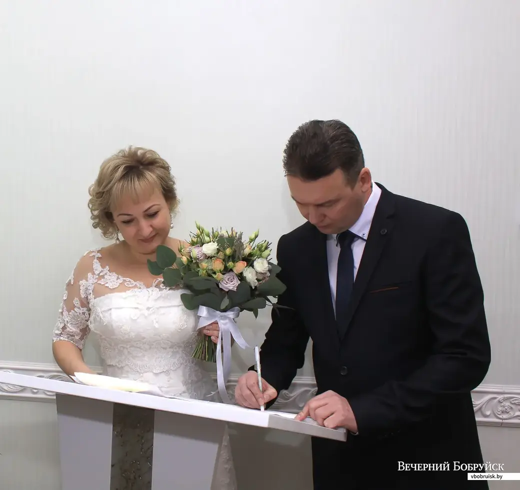 Татьяна Русеева и Игорь Молоносов поженились в Бобруйске 11 января 2019 года.