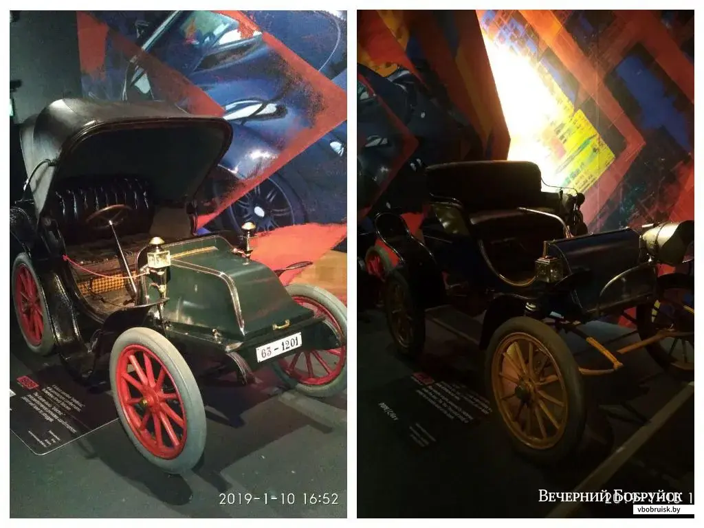 Одни из первых электрических автомобилей