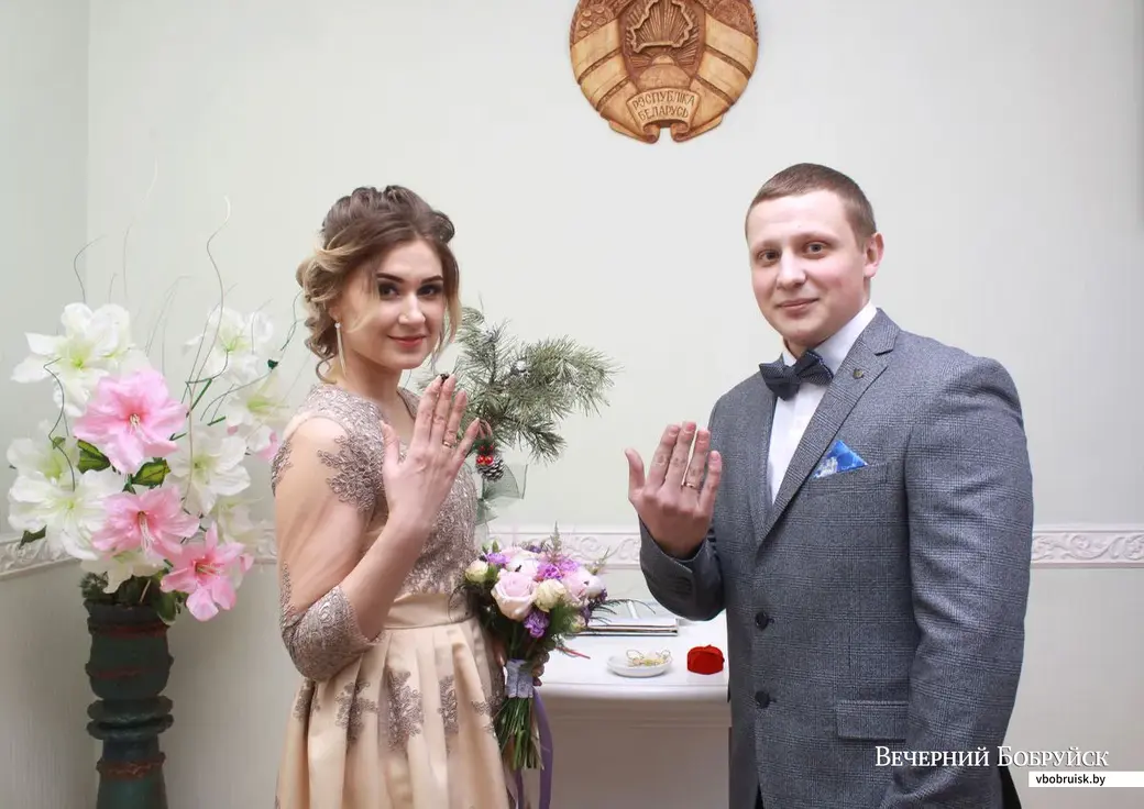 Анастасия Прокопчик и Артем Абрамович поженились 18 января 2019 года в Бобруйске.