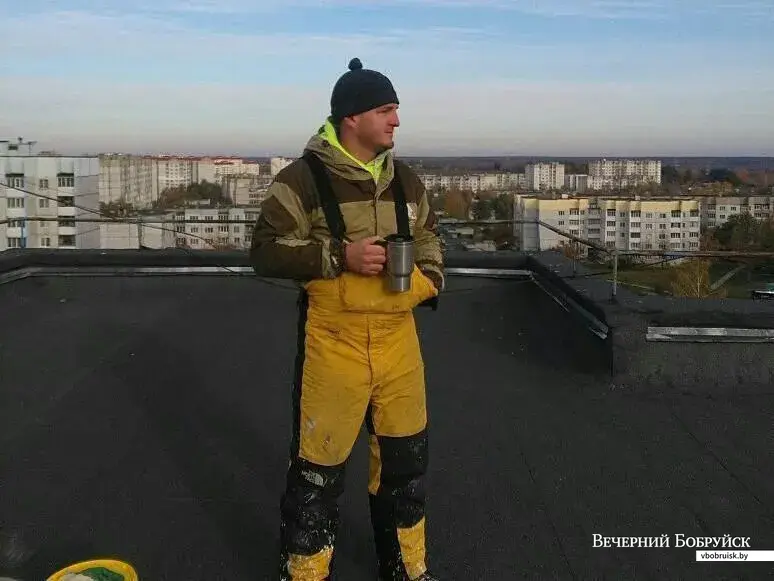 Так выглядит рабочая экипировка Евгения зимой. Фото из личного архива героя.