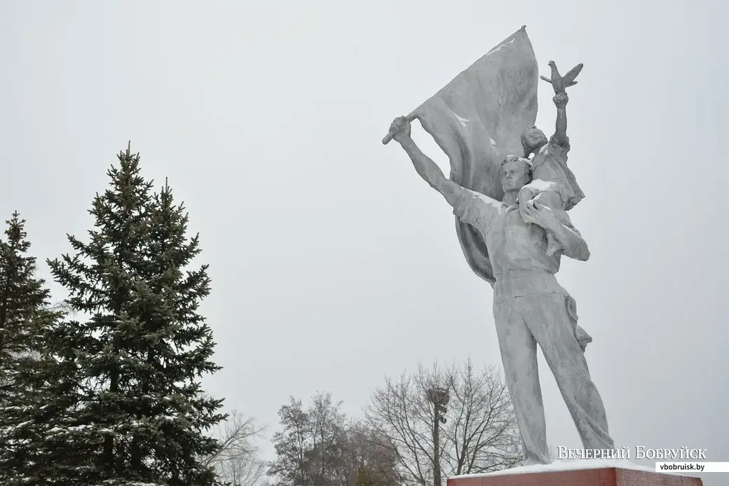 29.01.2019. Городской поселок Глуск Могилевской области