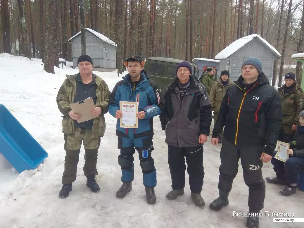 Один из организаторов и участники из Бобруйска: Игорь Белиалов, Александр Широкий и Сергей Князев.
