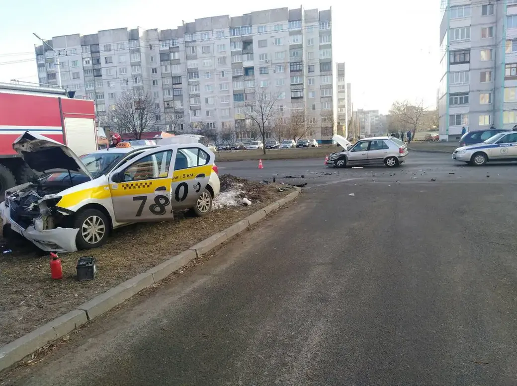ДТП на проспекте Строителей, 25.02.2019.