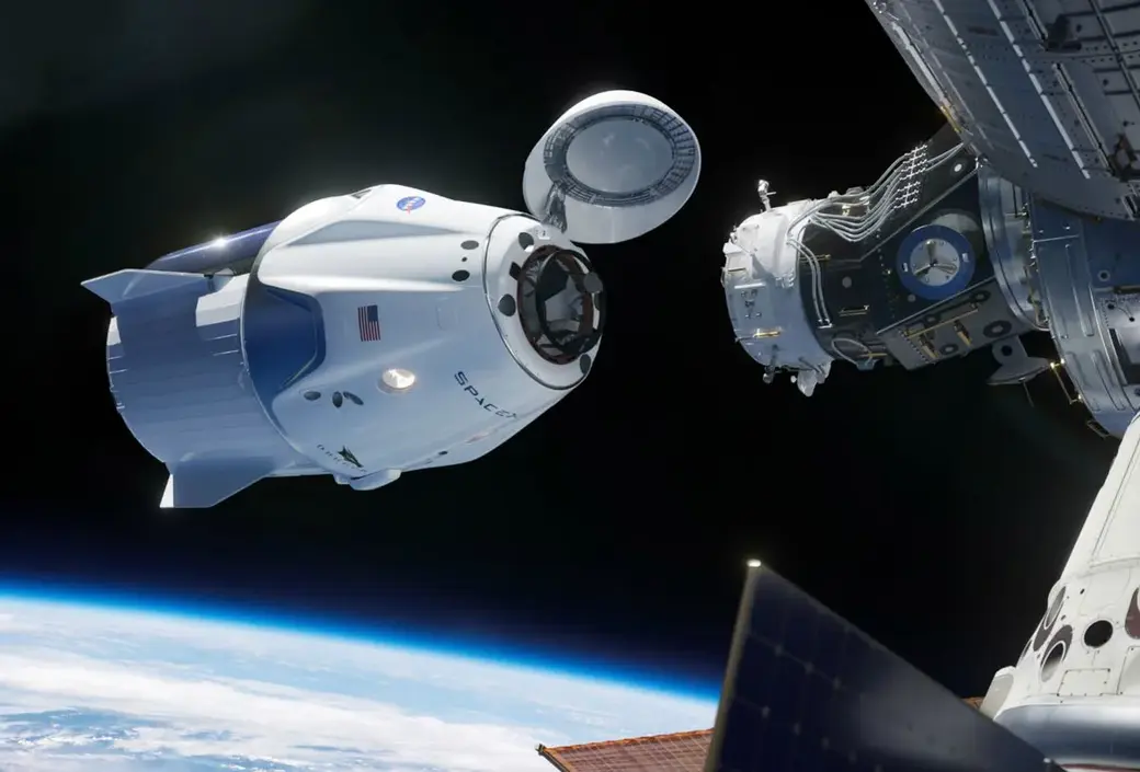 Отстыковка Crew Dragon от МКС. Фото NASA