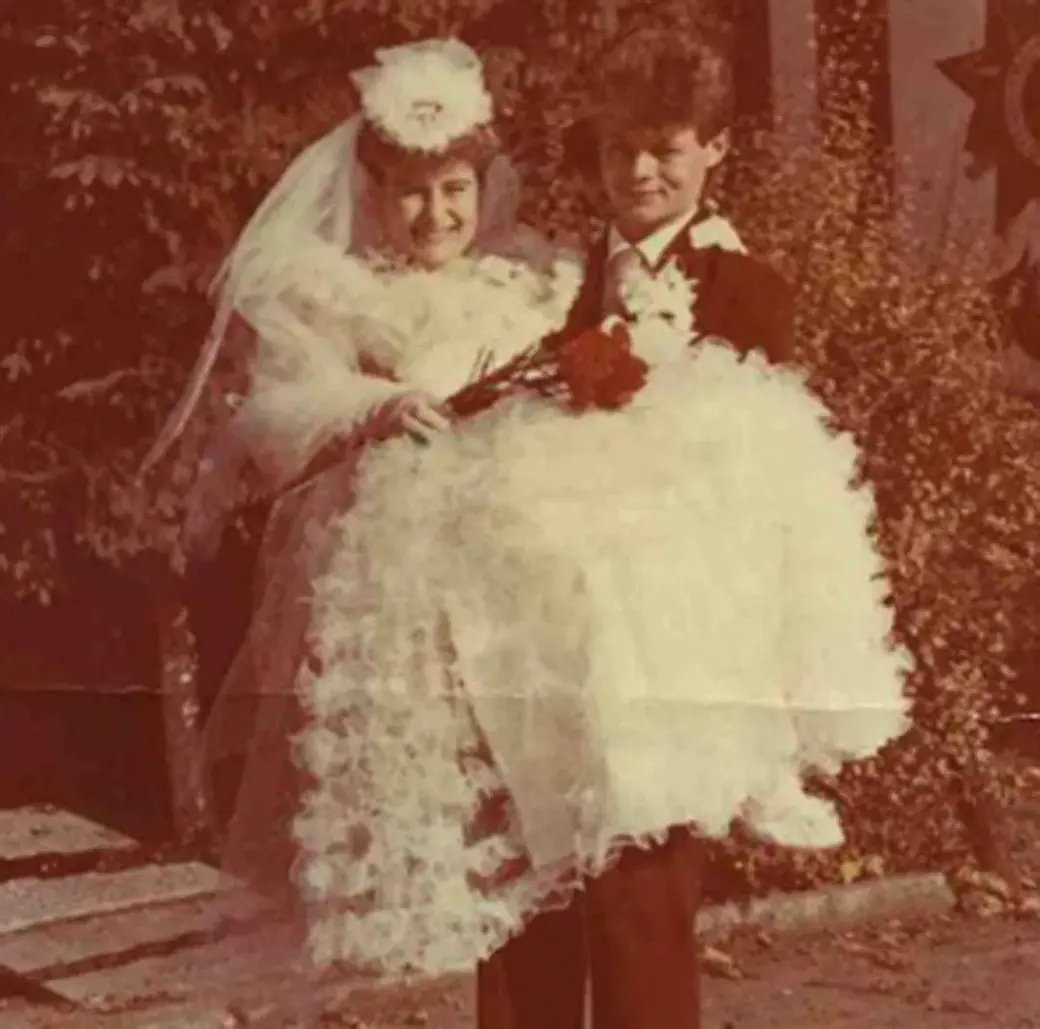 Свадебная мода 80-х