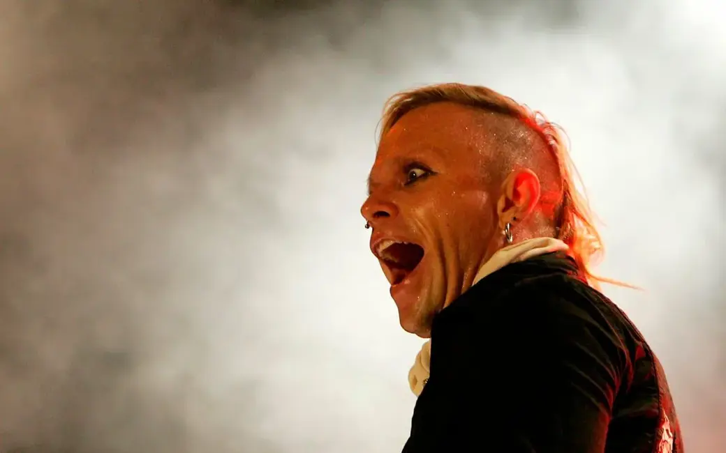 Вокалист «The Prodigy» Кит Флинт.