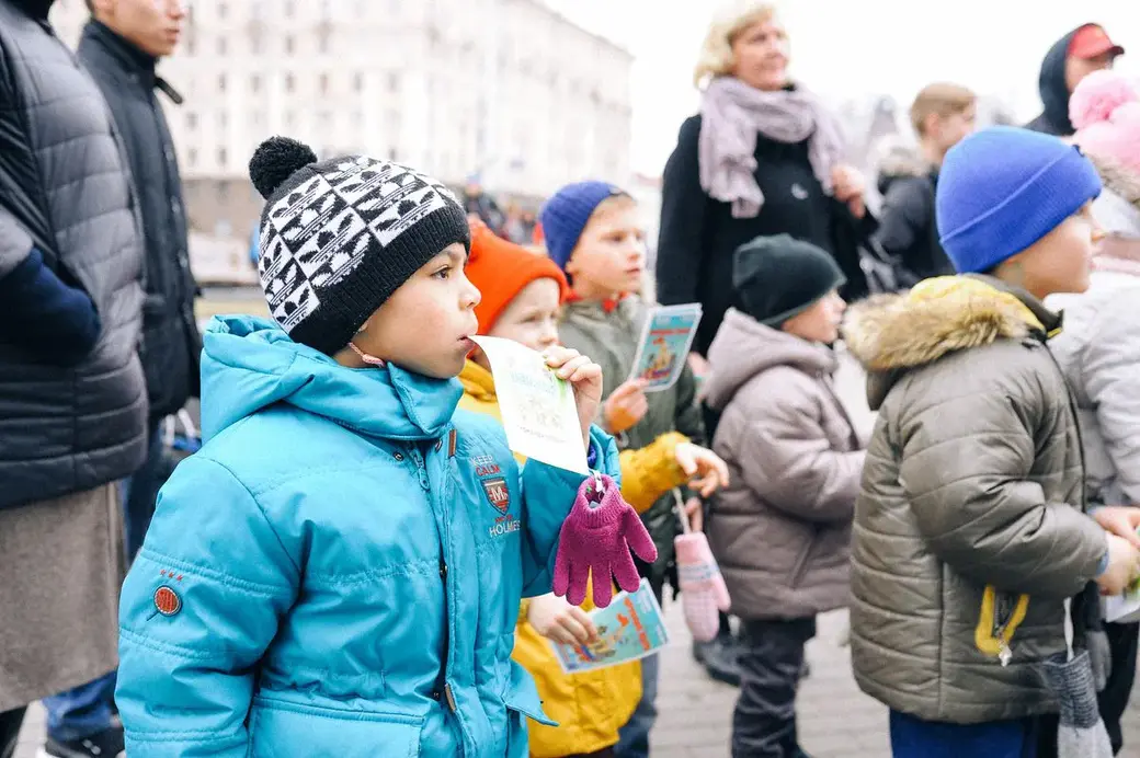 Воспитанники Бобруйского детского дома.