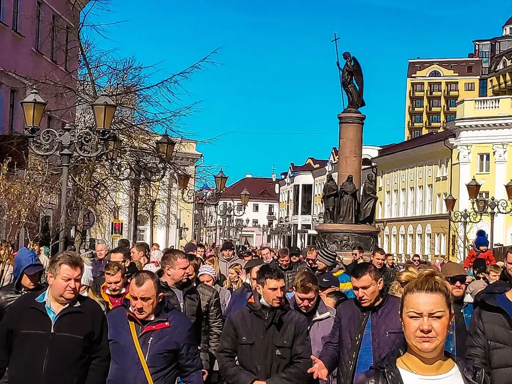 Шествие в Бресте. Фото ВК