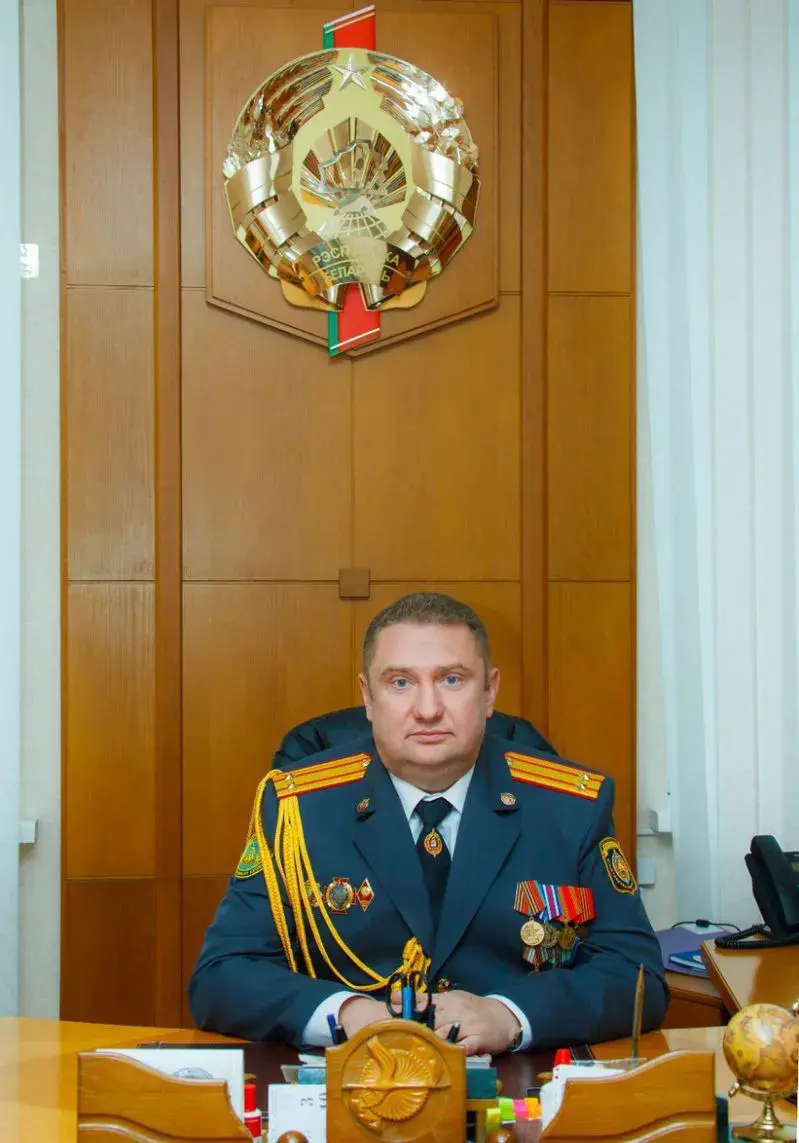 Начальник Бобруйского отдела Департамента охраны Сергей Борисевич. Фото: mogilev.ohrana.gov.by