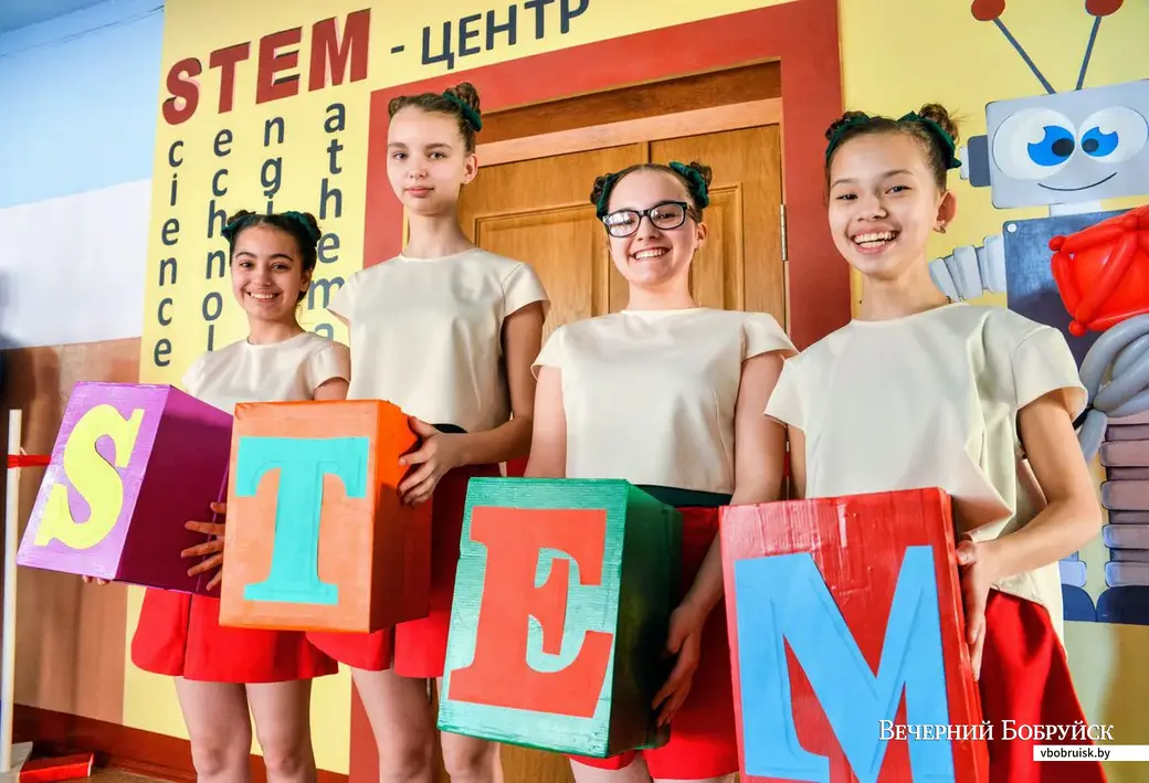 Открытие STEM-класса в городской гимназии №3.