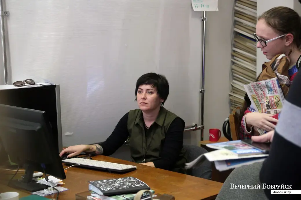 30.04.2019. Визит студентов школы медиаграмотности MediaIQ в редакцию «Вечернего Бобруйска»