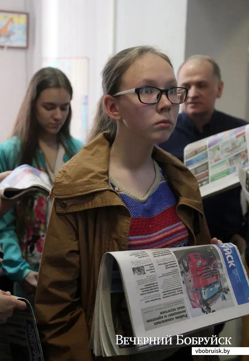 30.04.2019. Визит студентов школы медиаграмотности MediaIQ в редакцию «Вечернего Бобруйска»