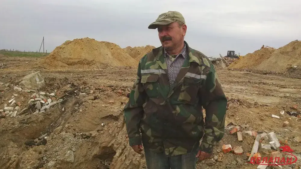 Экскаваторщик Виктор Гринько