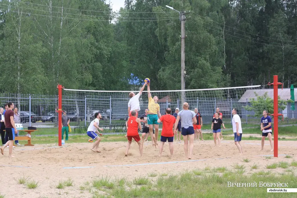 25.05.2019. День химика в Бобруйске. Турнир по волейболу