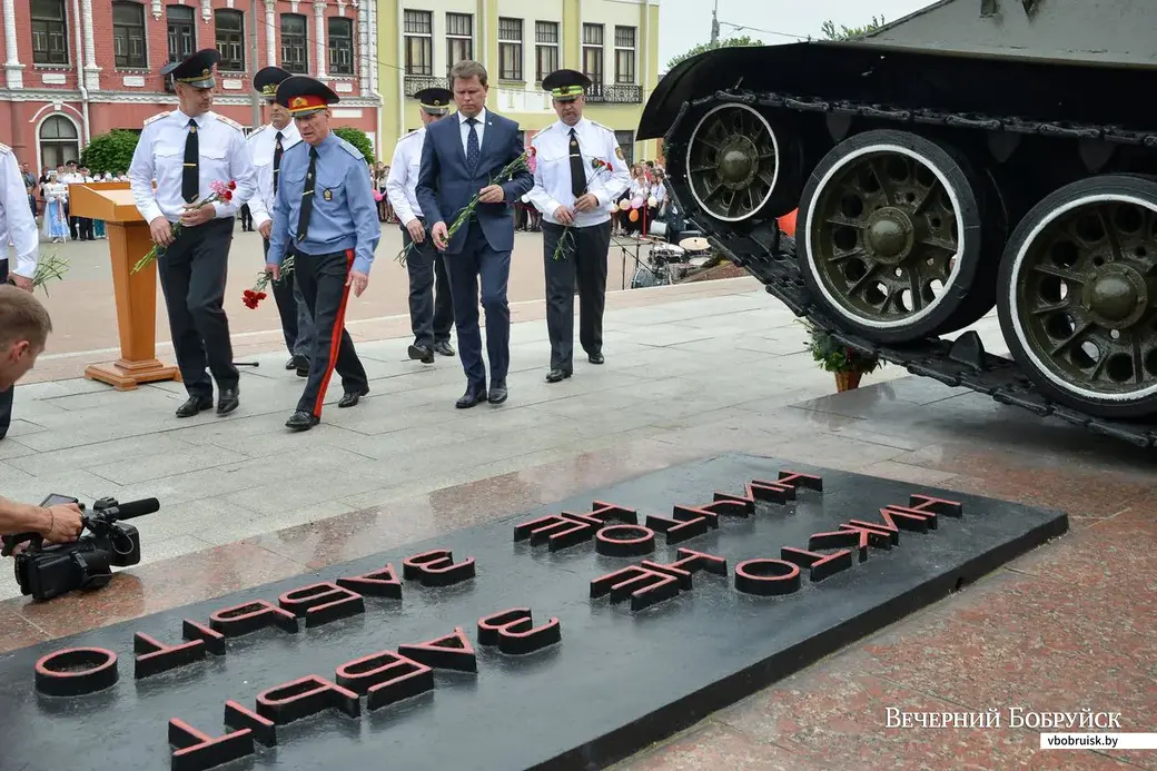 28.05.2019. Торжественное открытие 47-го республиканского слёта-конкурса отрядов юных инспекторов движения