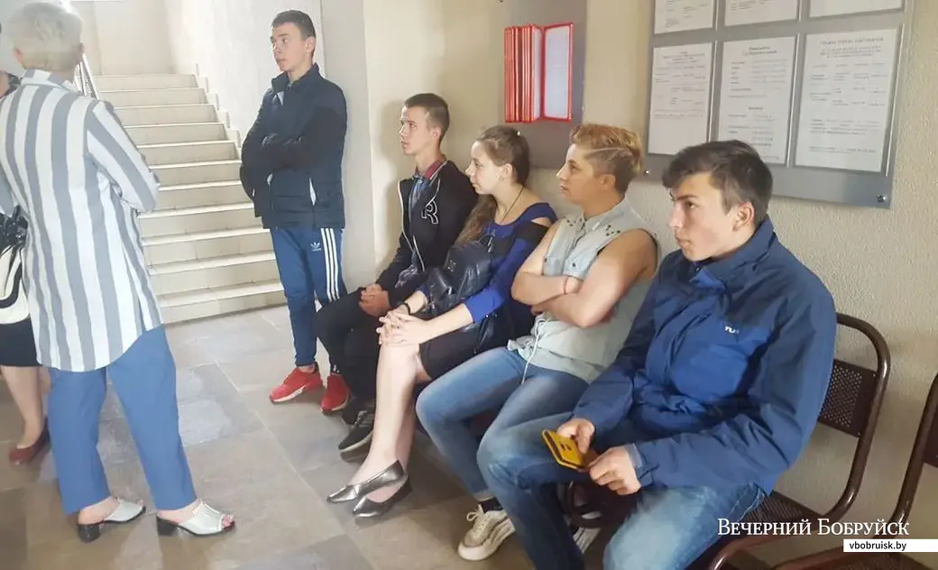 29.05.2019. Студенты Жиличского сельхозколледжа пришли на оглашение приговора