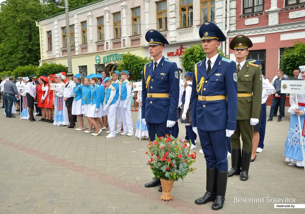 28.05.2019. Торжественное открытие 47-го республиканского слёта-конкурса отрядов юных инспекторов движения
