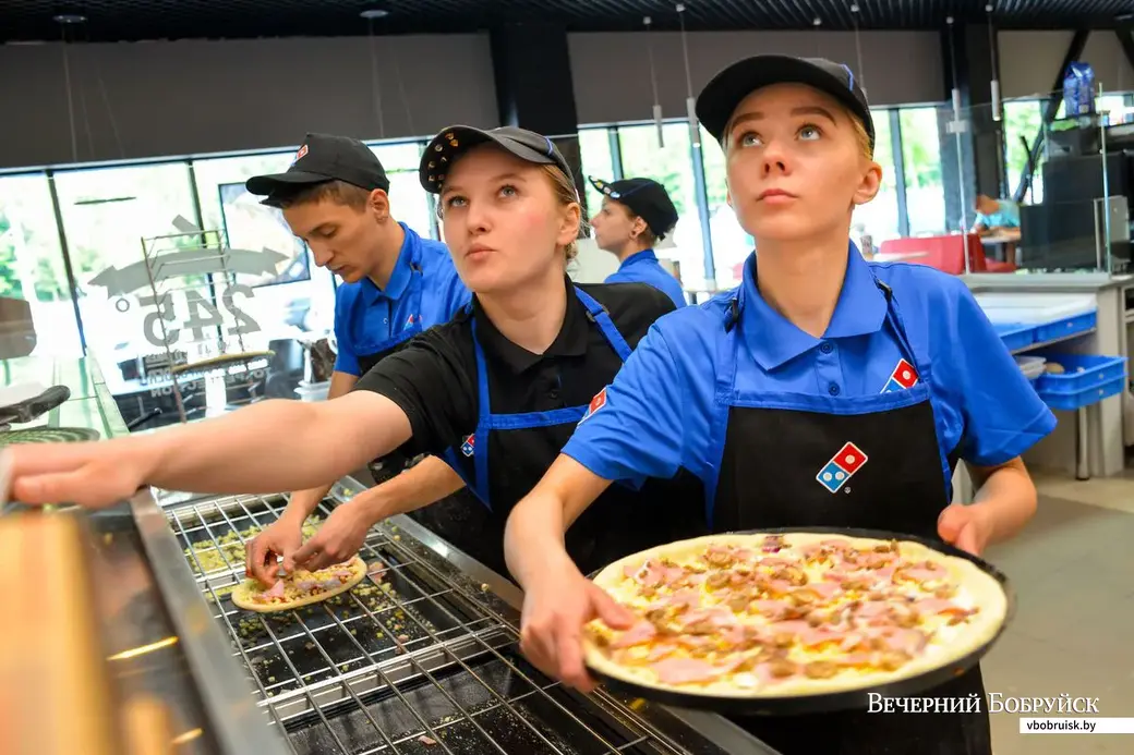 Залог скорости – слаженная командная работа в Domino's