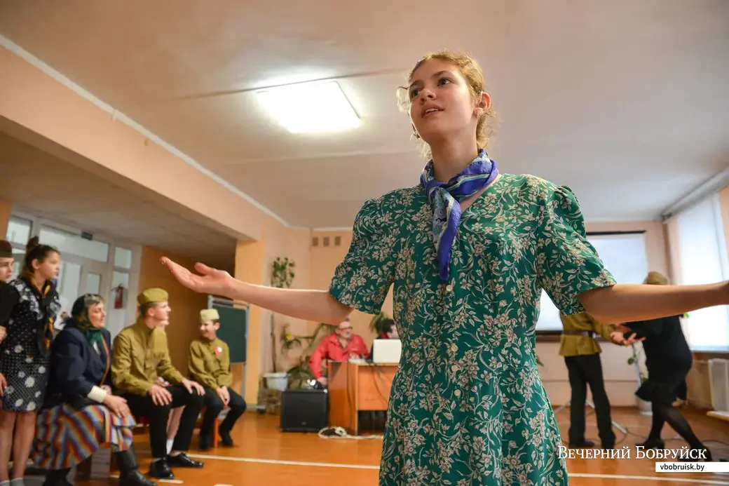 16.05.2019. Бобруйская специальная общеобразовательная школа-интернат для детей с нарушением слуха. Концерт в честь Дня Победы