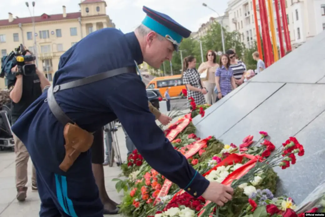 Министр внутренних дел Беларуси в форме НКВД