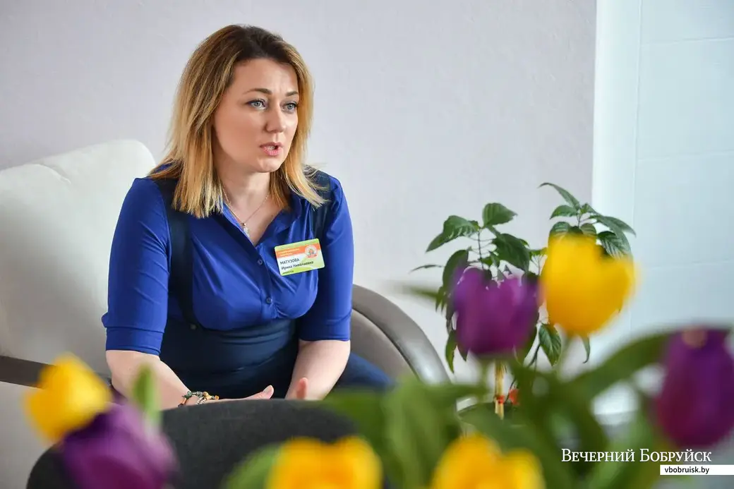 Директор СШ №34 Ирина Матузова.