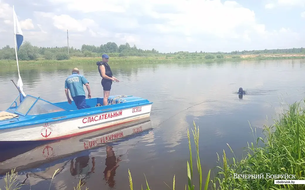 12.06.2019. Поиски утонувшего на Березине подростка