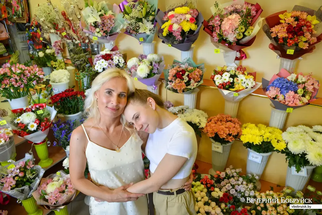 13.06.2019, Бобруйск. Любовь Жуковская с дочерью Александрой