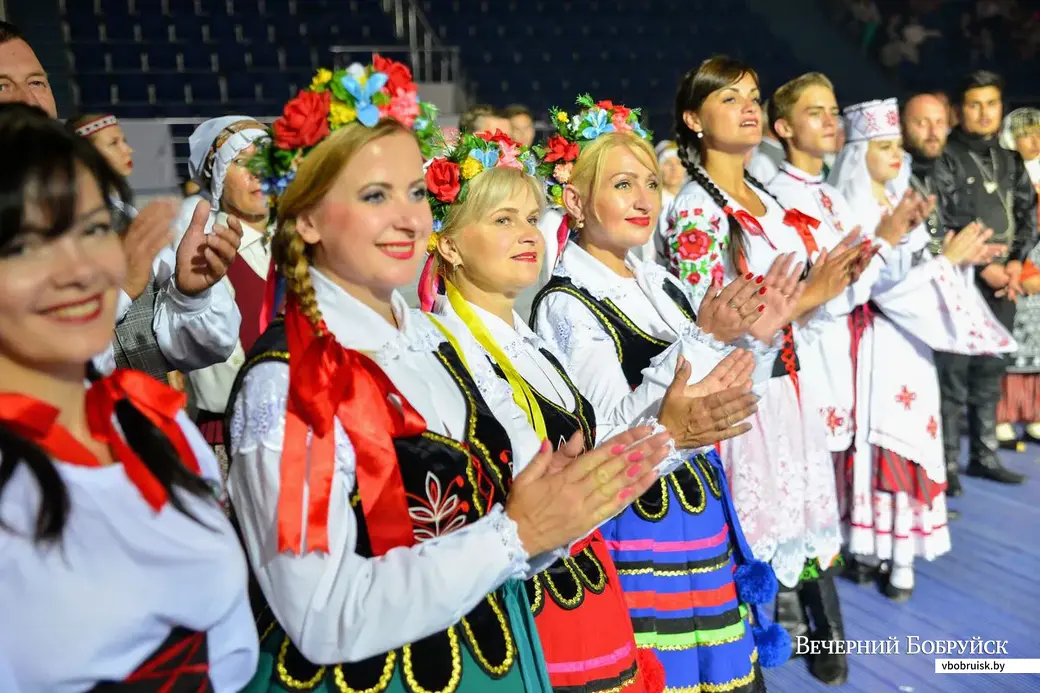28.06.2019. Торжественное открытие XV Международного фестиваля народного творчества «Венок дружбы» в «Бобруйск-Арене»