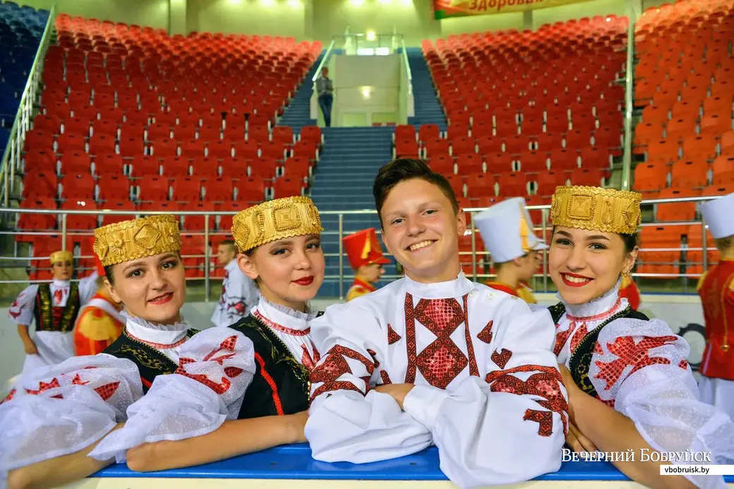 28.06.2019. Торжественное открытие XV Международного фестиваля народного творчества «Венок дружбы» в «Бобруйск-Арене»