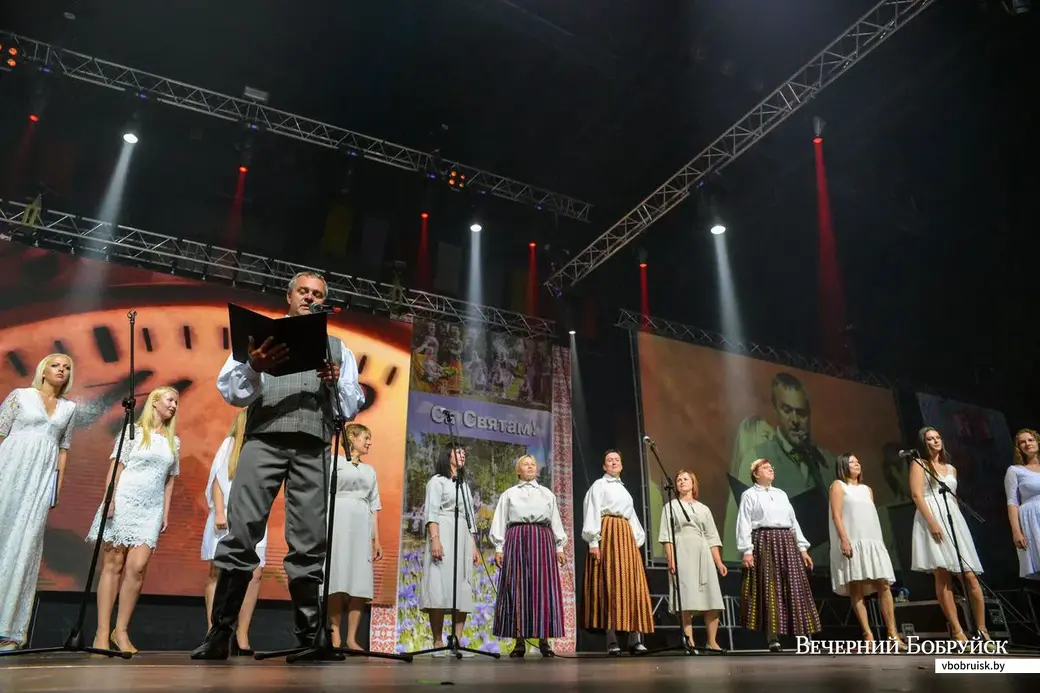 28.06.2019. Торжественное открытие XV Международного фестиваля народного творчества «Венок дружбы» в «Бобруйск-Арене»