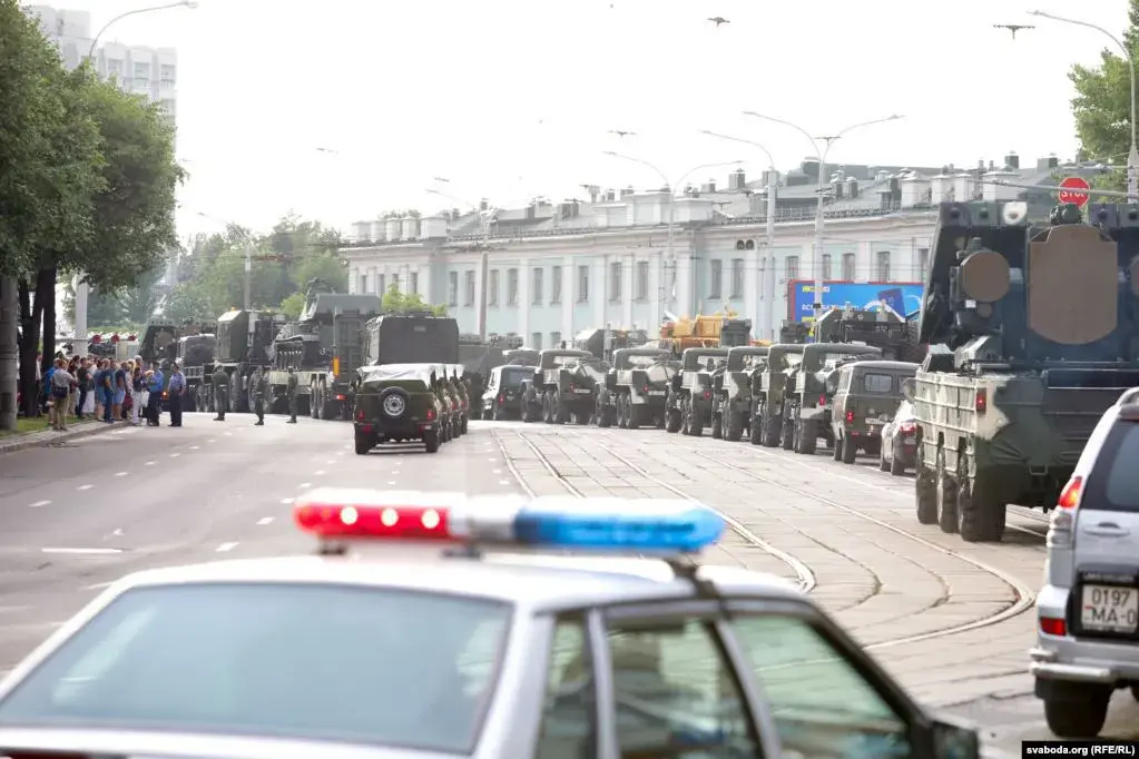 1.07.2019. Минск, репетиция парада