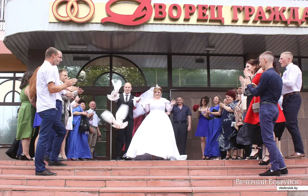 5.07.2019, Бобруйск. Свадьба Татьяны Старовойтовой и Константина Дворякова