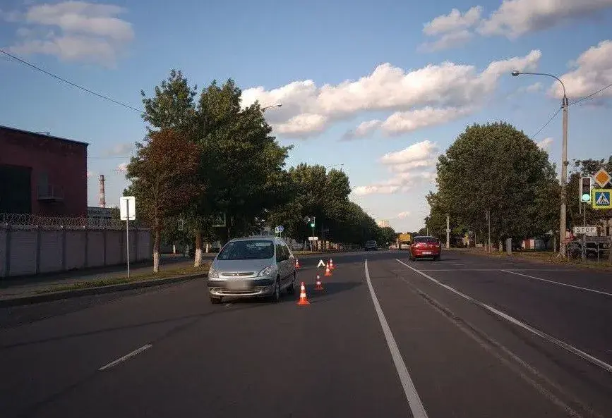 07.07.2019. Авария с велосипедисткой на Бахарова