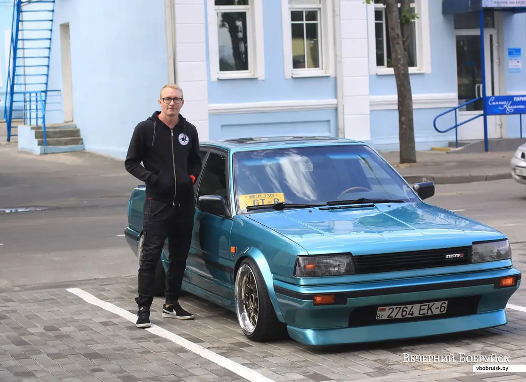 Дмитрий Крук и Nissan Bluebird
