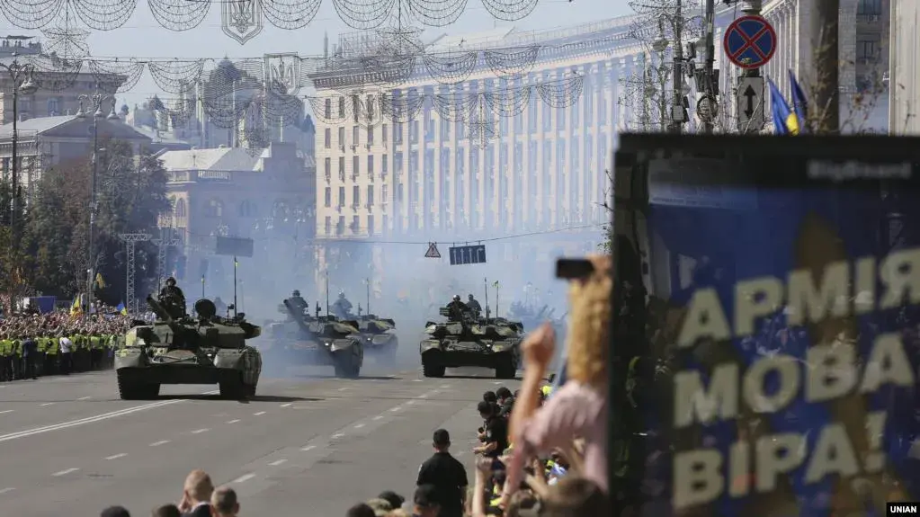 Парад на День независимости Украины 24 августа 2018г. Фото УНІАН